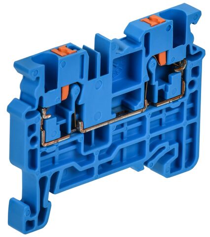 ARMAFIX Клемма пруж. Push In CP 2,5мм2 синяя IEK