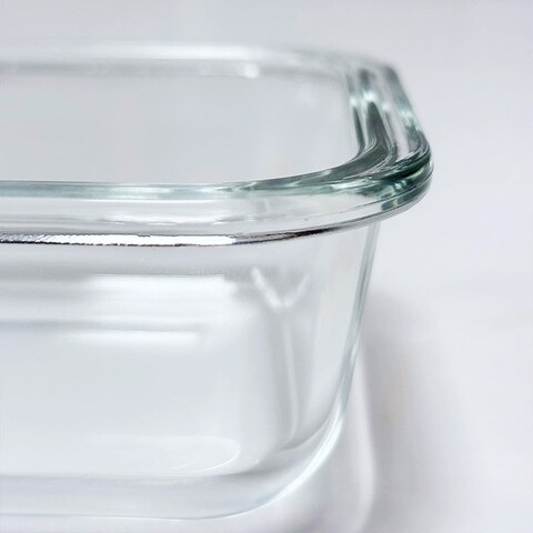 Контейнер стеклянный Fårö, прямоугольной формы, с крышкой, 1200 мл