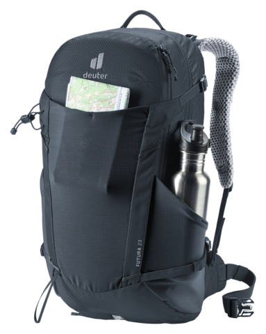 Картинка рюкзак туристический Deuter Futura 23 Black - 6