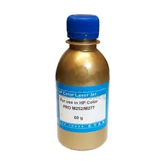 Тонер для HP Color LJ M252, M277 (фл,60,син,Chemical MKI) Gold ATM
