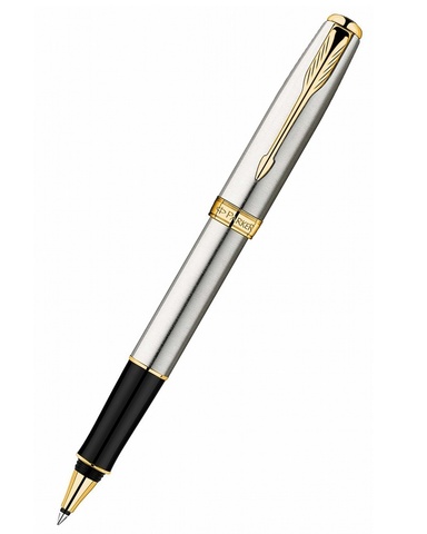 Ручка-роллер Parker Sonnet T527 Essential, Stainless Steel GT (S0809130)