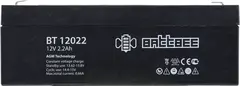Аккумуляторная батарея Delta (Battbee BT) BT 12022 12В/2,2Ач, клемма F1 (179х35х61мм (67мм); кг; Срок службы 3лет; Гаран