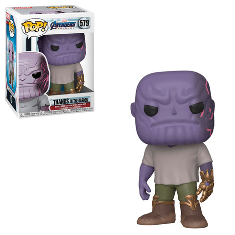 Фигурка Funko POP! Endgame - Casual Thanos w/Gauntlet Vinyl Figure, 10cm, 45141