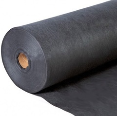 Укрывной материал СУФ 60 черный нетканный ширина 3,2 1 метр