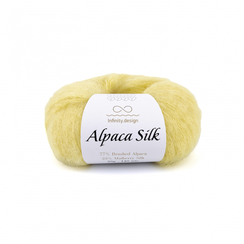 Пряжа Infinity Alpaca Silk 2012 лимон