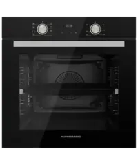 Духовой шкаф Kuppersberg HO 608 B, встраиваемый, электрический, черный, 80 литров