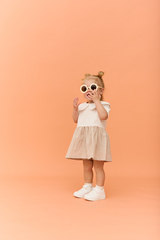 Комплект платье и блумеры "Summer set" (мультиколор)