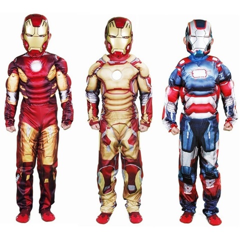 Детский костюм Железный человек Патриот — Iron Man Patriot