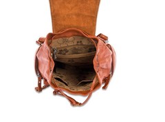 Женский кожаный рюкзак SAC Design Black