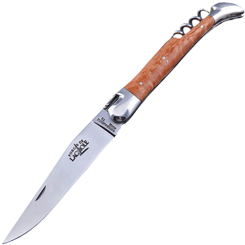 Нож складной 2 предмета (лезвие+штопор), Forge de Laguiole 22121 IN BR BRI