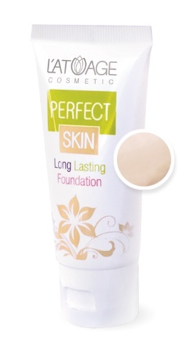 l`atuage Тональный крем Perfect skin длительного действия №102 бежевый 30г