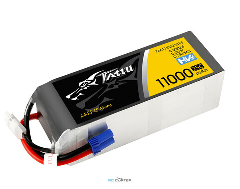 АКБ Gens Ace TATTU 11000mAh 22.8V HV 25C 6S1P Lipo Battery Pack High Voltage