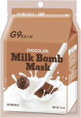 G9skin Маска тканевая G9skin Milk Bomb MASK-Chocolate