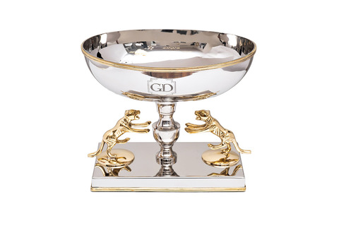 Чаша 25x19x20см Garda Decor Леопарды