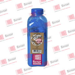 Тонер с девелопером БУЛАТ s-Line VersaLink C7020 для Xerox VersaLink C7020 (Голубой, банка 260 г)
