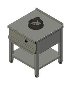 ПЛИТА ГАЗОВАЯ ВУЛКАН-HEIDEBRENNER KSW 01 WOK АРТ.8589