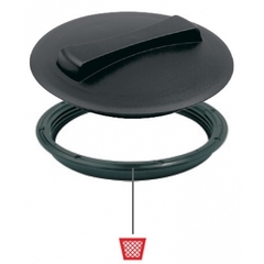 Крышка для емкости D250мм резьбовая без дыхательного клапана пластик Италия ЭкоПром(0кг;) - арт.557345