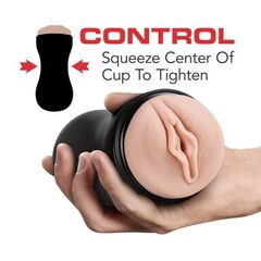 Мастурбатор-вагина Soft and Wet Pussy with Pleasure Ridges and Orbs - 