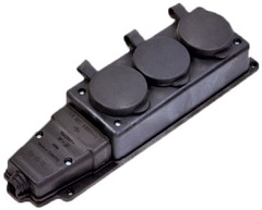 Колодка 3гн с/з каучук Lezard