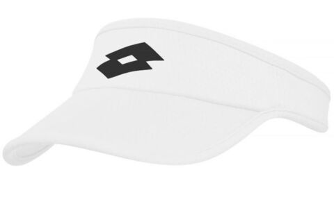 Теннисный козырек Lotto Tennis Visor W - bright white/all black