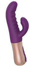 Фиолетовый вибратор-кролик Sassy Bunny - 21 см. - 