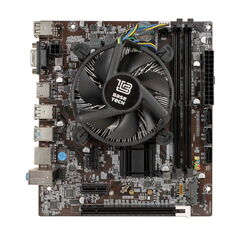 Материнская плата с процессором BaseTech H110M-K, Socket1151, i3-6100, mATX, Retail, Socket1151, Intel UHD Graphics 530, 2xDDR4, PCIe3.0, 1xM.2, GLAN, 6xUSB2, 4xUSB3, VGA, HDMI, кулер CPU (BT-H110M-K-6100)