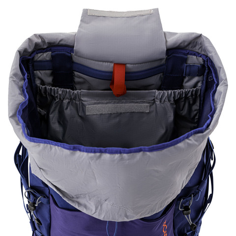 Картинка рюкзак туристический Kanrock Charger 75+15 Deep Blue/Blue - 17