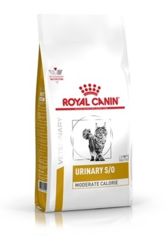 Royal Canin Urinary S/O Moderate Calorie сухой корм для кошек при лечении мочекаменной болезни 400г