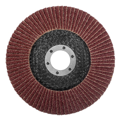 45-6-140 Круг лепестковый торцевой шлифовальный, оксид алюминия, Р40, 12200 об/мин, 125х22мм (РемоКолор)