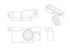 Потолочный светильник Technical Treo C062CL-L12W3K