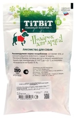 Titbit лакомство для собак конфеты мясные с клюквой Новогодняя коллекция 70г
