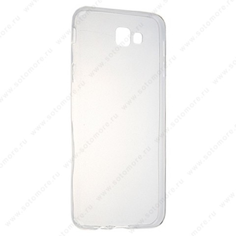 Накладка силиконовая ультра-тонкая для Samsung Galaxy J5 Prime G5700 2016 прозрачная