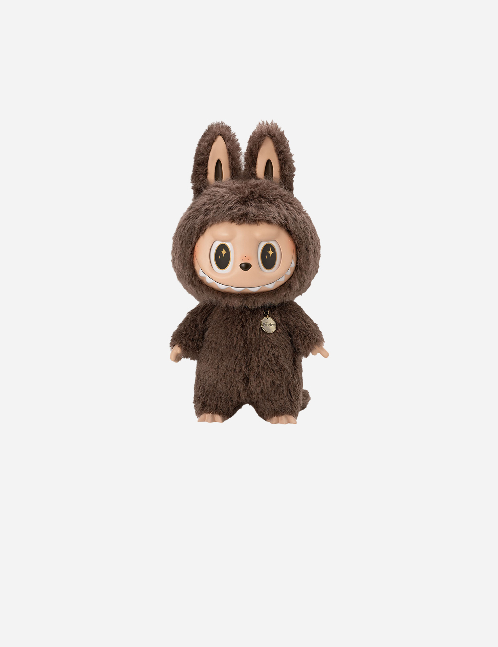 Pop Mart Labubu The Monsters Vinyl Face Doll Brown по самой