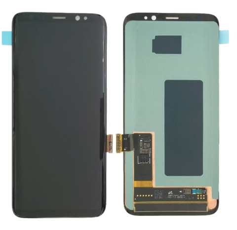 LCD Display SAMSUNG Change Glass Orig for Galaxy S8 / G950F Black MOQ:5 换盖