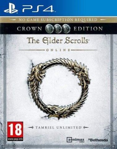 The Elder Scrolls Online: Tamriel Unlimited - Crown Edition (диск для PS4, полностью на английском языке)