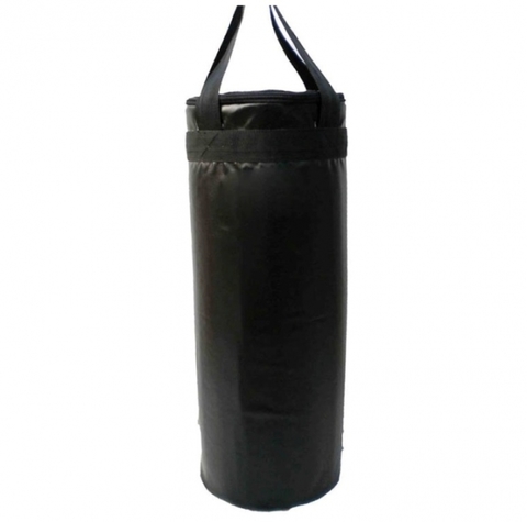 Мешок боксерский SM-234/25 красный, вес 25 кг, h 75см, d 26см, пвх, резиновая крошка, на стропах (39429)