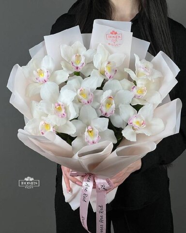 Ağ simbidiumlar №206 /Симбидиум №206 /Cymbidium №206