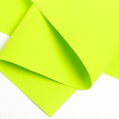 Фоамиран Иранский цвет желто-зеленый. Толщина 1.0мм. Лист 60х70см.