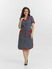 4572 Халат на пуговицах