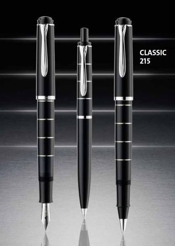 Ручка-роллер Pelikan Elegance Classic R215 Rings (948323)