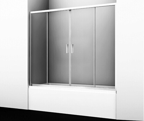 WasserKRAFT Lippe 45S02-170 Стеклянная шторка на ванну
