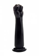 Чёрный кулак для фистинга Fisting Power Fist - 32,5 см. - 