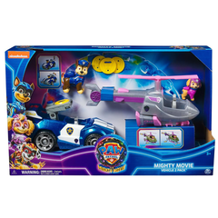 Игрушка Щенячий патруль с машинками и фигурками Скай и Чейз (звук) Paw Patrol серия "The Mighty Movi