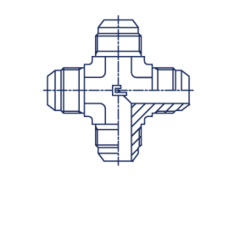 Соединение PX JIC 1.1/16" CAST