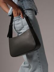 Сумка на плечо багет Deboro 31046 хромо