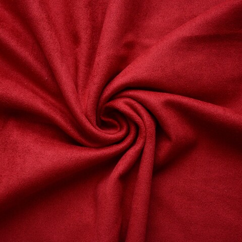 Искусственная замша, двухсторонняя, Soft, цвет: красный