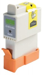 Картридж струйный Cactus CS-BCI24BK черный (9.2мл) для Canon S200, S200x, S300, S330, S330, i250, i320, i350, i450, i455, i470D, i475D, MP110, MP130, MP360, MP370, MP390, MPC190, MPC200, iP1000, iP1500, iP2000