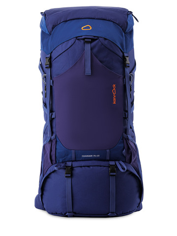 Картинка рюкзак туристический Kanrock Charger 75+15 Deep Blue/Blue - 4