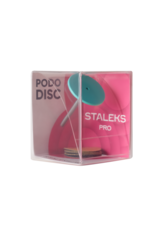 Диск педикюрный пластиковый PODODISC STALEKS PRO L в комплекте с сменным файлом 180 грит 5 шт (25 мм)