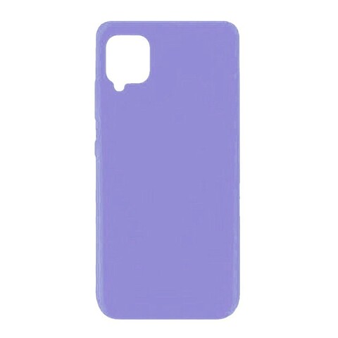 Силиконовый чехол Silicone Cover для Samsung Galaxy A42 (Васильковый)